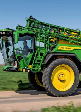 Presentación del nuevo pulverizador autopropulsado 500R de John Deere