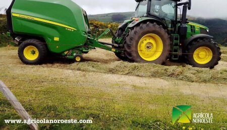 Agricola Noroeste entrega John Deere  6250R + V451R a Manuel Garcia