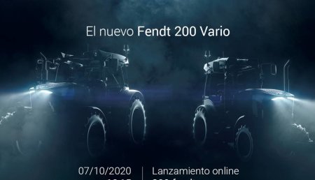 El nuevo Fendt 200 Vario: El 7 de octubre saldré a la luz.