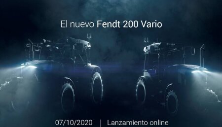 El nuevo Fendt 200 Vario: El 7 de octubre saldré a la luz.