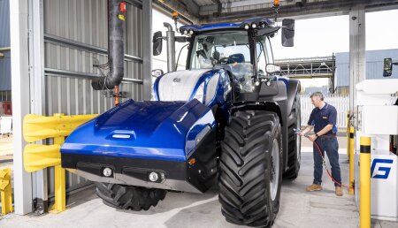 El tractor a metano New Holland T7.270 ya está disponible para pedidos