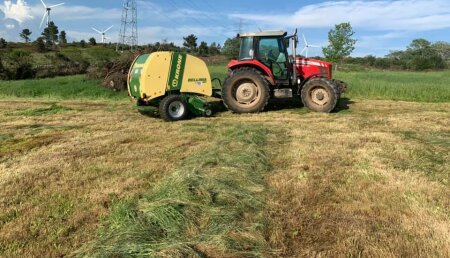 Agrícola Suárez entrega Krone Bellima