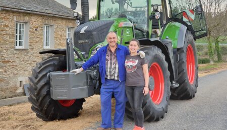 Millares Torron Entrega  FENDT 722 PROFI a  Teijeiro y Seco SC DE LEA POL