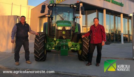 Agrícola Noroeste Entrega john Deere 5100R