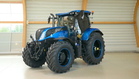 New Holland planea la primera exhibición en el Reino Unido del nuevo T5 Dual Command en LAMMA 2025