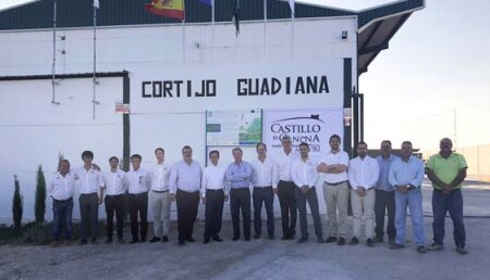 Kubota visita la finca “Cortijo de Guadiana” perteneciente a Castillo de Canena S.L.