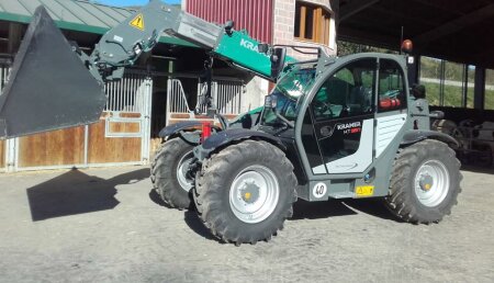 Agrícola Castellana Entrega de KRAMER KT357 a Sat El Campo de Anero, Cantabria