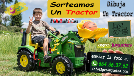 AgroJuguetes Sorteará un Tractor #YoMeQuedoEnCasa