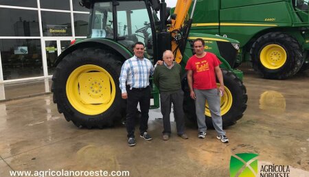 Agricola Noroeste entrega John Deere 6115MC a Garea SC