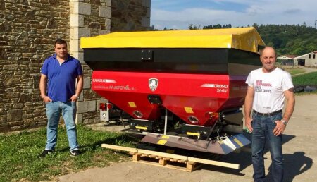 Agricola Matova Entrega a Martinez Liste de Lesta, abonadora Cavallo Crono de 24 mts