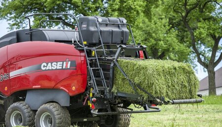 LB424 y LB434 de CASE IH equipadas con el último ISOBUS 