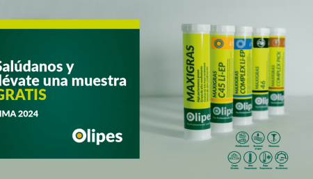 Olipes mostrará su gama de grasas y lubricantes de la mano de Reycomaq en FIMA 2024