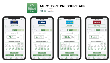Yokohama TWS reduce la ‘presión’ sobre los agricultores con su nueva app Agro Tyre Pressure