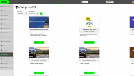 NEX REVOLUCIONA SU WEB PRIVADA DE VENTAS