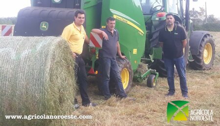 Agrícola Noroeste Entrega Rotoempacadora  V451M a JOSE LUIS