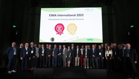 Kubota recibe el premio a la innovación técnica y la mención especial del jurado en EIMA 2022