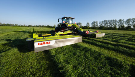 Nueva DISCO 1100 C / RC BUSINESS con brazos salientes reforzados, tres variantes de acondicionador con transmisión doble de rodillos