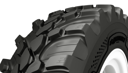 NUEVO: Alliance 373 VibroFarm: una solución de neumáticos tecnológicamente innovadora y específica para mercados como el de la recolección de aceitunas, pistachos y uvas. Neumático especializado para tractores de carga frontal en cualquier aplicación dent