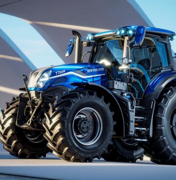 La New Holland T7 de distancia entre ejes estándar gana el prestigioso premio Red Dot Design Award.