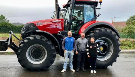 Agricola Matova Entrega a Ganadería Bautista de Meanos, Zas, Case IH OPTUM 270