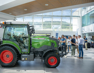 Fendt presenta en España el primer tractor eléctrico producido en serie