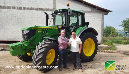 Agricola Noroeste Entrega John Deere  6120M a Ganaderia Casa do Rego - Lalin ( Pontevedra)