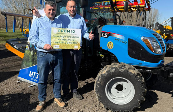 El tractor LS MT3.60, Premio a la Innovación Tecnológica en Maquinaria Agrícola y Ganadera en la Feria de Valencia de Don Juan (León)