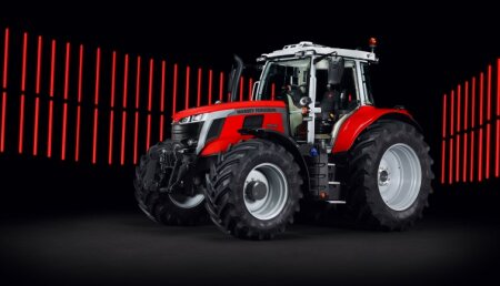 Nuevo modelo Massey Ferguson de 210 CV,   el MF 7S.210, en lo más alto de la serie MF 7S