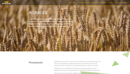 Agragex actualiza su imagen digital y página web
