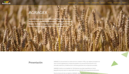 Agragex actualiza su imagen digital y página web