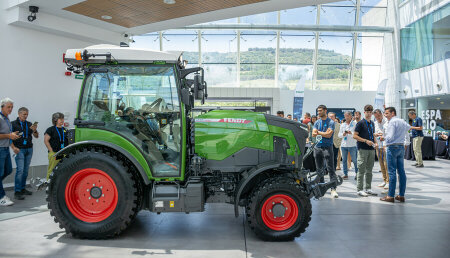 Fendt presenta en España el primer tractor eléctrico producido en serie