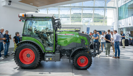 Fendt presenta en España el primer tractor eléctrico producido en serie