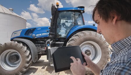 El tractor conceptual autónomo New Holland NHDrive y el nuevo sistema de refrigeración de alta eficiencia cosechan premios en SIMA 2017 