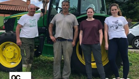 Agrícola Castellana entrega en  Anero, John Deere 5075E a  Lavin-Gutiérrez 