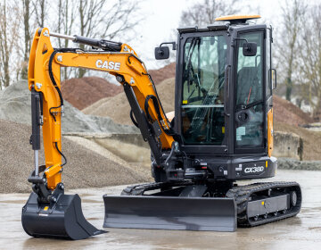 CASE lanza la CX38D de altas prestaciones como el vigésimo modelo de su amplia gama de miniexcavadoras