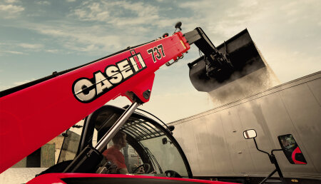 Case IH actualiza su gama de manipuladoras telescópicas: mayor capacidad de elevación, nueva transmisión y mayor confort