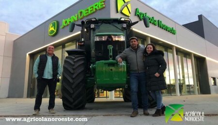 Agrícola Noroeste entrega John Deere 7250R a Ganaderia La Piedad