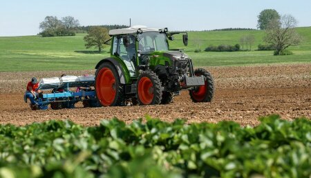 Totalmente eléctrico: el Fendt e100 Vario