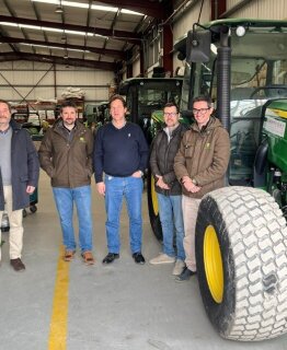 Deltacinco refuerza la digitalización de la flota de tractores de Laziturri con la tecnología JDLink™ de John Deere