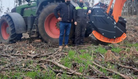 Maxideza entrega Tmc Cancela Tfz 225 a Trabajos Agrícolas y Forestales Noya