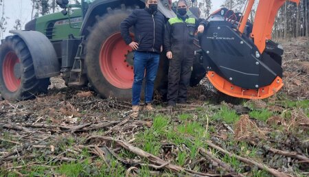 Maxideza entrega Tmc Cancela Tfz 225 a Trabajos Agrícolas y Forestales Noya