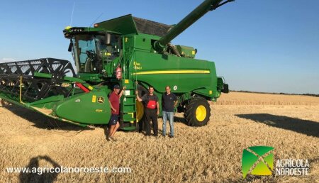 Agrícola Noroeste  entrega COSECHADORA John Deere SERIE T - T 660I