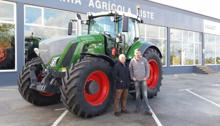 Maquinaria Liste entrega a La sociedad AGROFORESTAL VAAMONDE MELLA FENDT 939 Profi Plus 