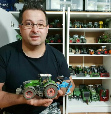 Alejandro Guerra (Jaleto): Maquetista de tractores