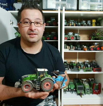 Alejandro Guerra (Jaleto): Maquetista de tractores