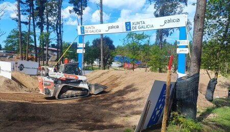 Bobcat en el Campeonato del Mundo de Motocross de Galicia