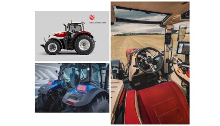 Triple victoria para las marcas de CNH en los premios Red Dot Design Awards 2026.