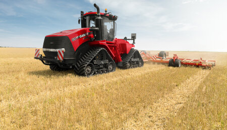 Aumento de la eficiencia del Quadtrac de Case IH, un claro valor añadido 