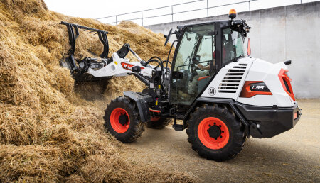 Nueva cargadora de ruedas compacta de gama alta L95 de Bobcat