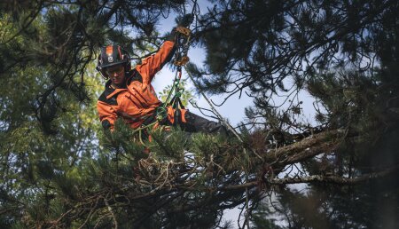 Husqvarna colabora con Teufelberger en una línea específica para trabajar en altura